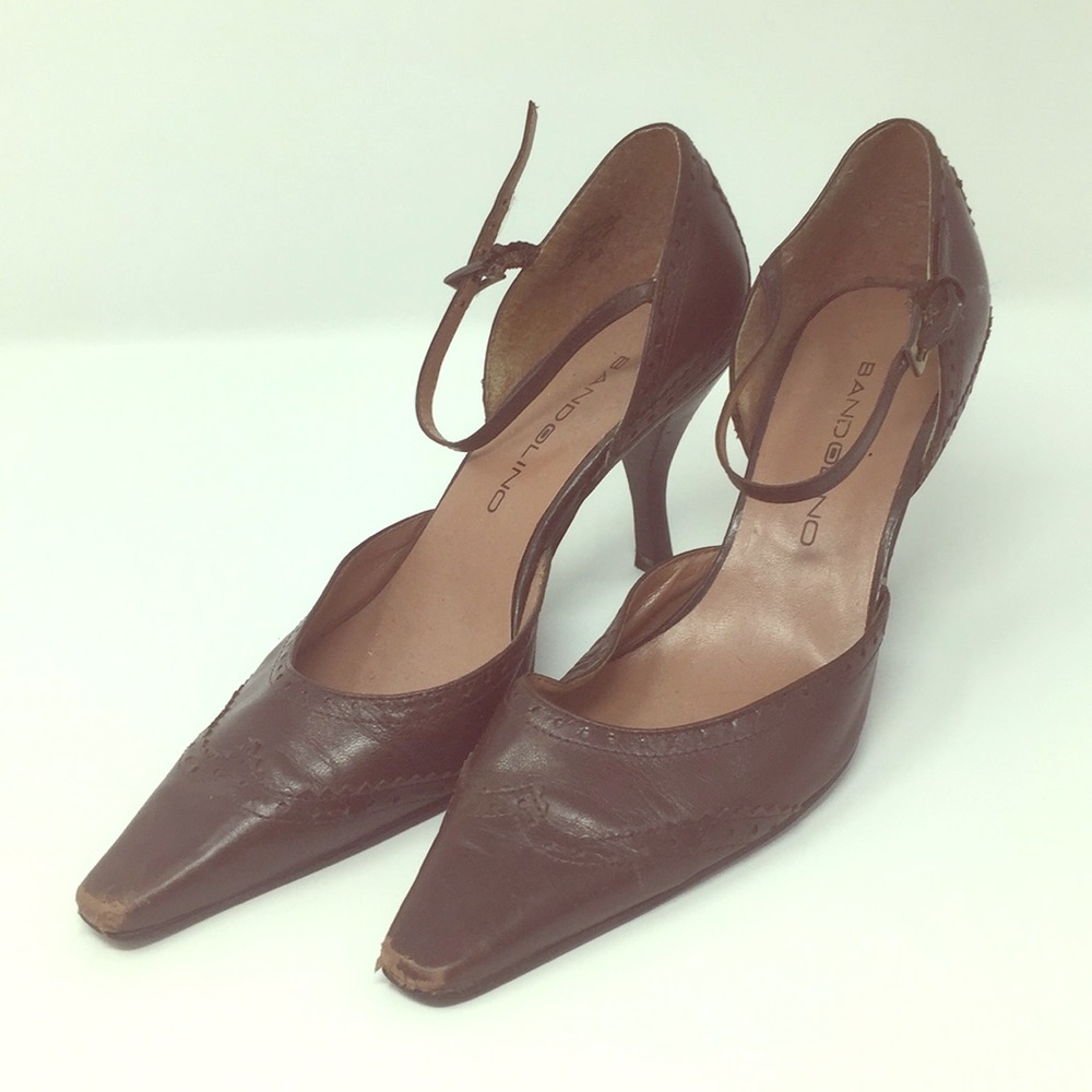Bandolino brown pointed toes shoes